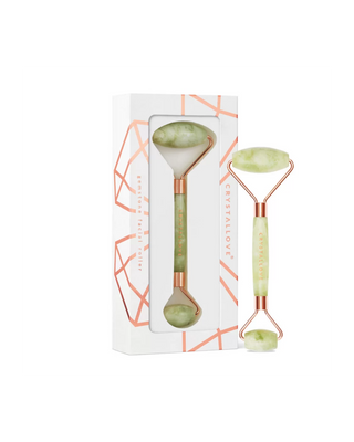 Massajador facial feito de jade - a pedra natural da juventude Rolo de jade Crystallove - 1