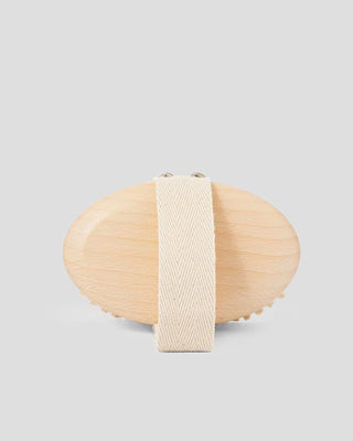 Escova de massagem corporal seca em madeira natural e fibra de agave n.º 1 Hhuumm - 3