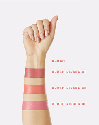 Blush em creme em tom coral Blush kissed 02 Paese - 3