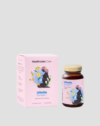 Suplemento para apoiar o desenvolvimento saudável da gravidez LittleMe Trimester 1 Health Labs Care 60 cápsulas - 1