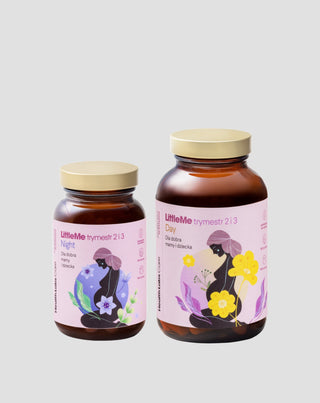 LittleMe suplemento de apoio à gravidez trimestre 2 e 3 Health Labs Care 150 cápsulas - 1