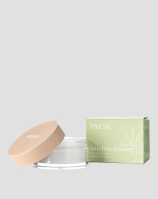 Pó facial solto matificante de bambu com propriedades antibacterianas de Paese - 2