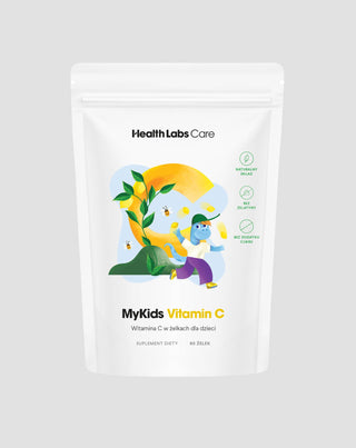 Gomas veganas de vitamina C para crianças MyKids Vitamin C Health Labs Care 60 unid. - 1