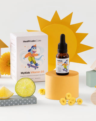 Gotas de vitamina D vegan para crianças MyKids Vitamina D3 Health Labs Care - 2
