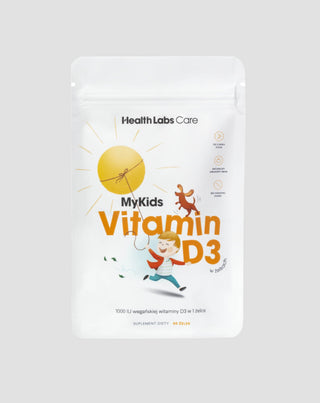 Vitamina D infantil vegan MyKids Vitamina D3 gomas Health Labs Care 60 unidades - 1