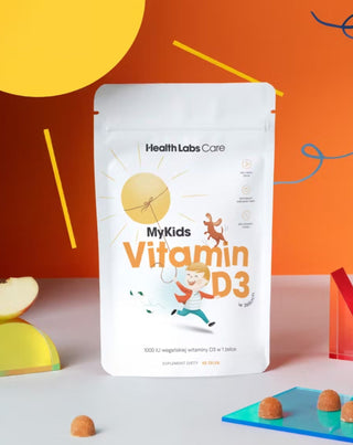 Vitamina D infantil vegan MyKids Vitamina D3 gomas Health Labs Care 60 unidades - 2