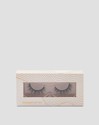 Pestanas artificiais numa tira 2d para utilização múltipla Misterious Gal Bamm!Lashes - 1