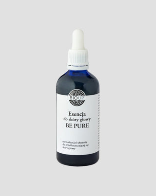 Esfoliação capilar fortalecedora do couro cabeludo oleoso Essence Be Pure BIOUP - 1
