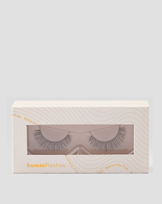 Pestanas artificiais 2d para utilização repetida resistente à deformação Naturally Fab Bamm!Lashes - 1
