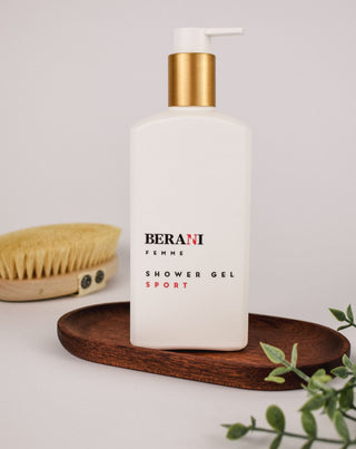 Gel de duche Natural Sport para limpar a pele após um treino intenso Berani Femme - 2