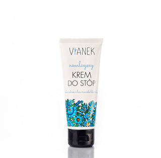 Creme hidratante para os pés com dente-de-leão para peles ásperas e secas Vianek - 1