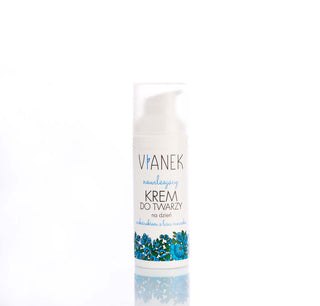 Creme hidratante para o rosto com extrato de folha de dente-de-leão para peles secas e sensíveis Vianek - 1