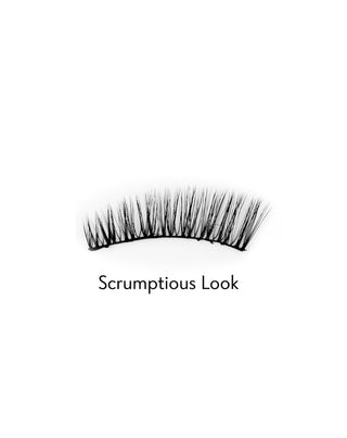 Pestanas artificiais numa tira 2d para utilização repetida Scrumptious Look Bamm!Lashes - 2
