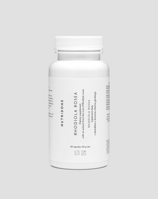 Suplemento alimentar com extrato de raiz de Rhodiola Nutridome 60 cápsulas - 1