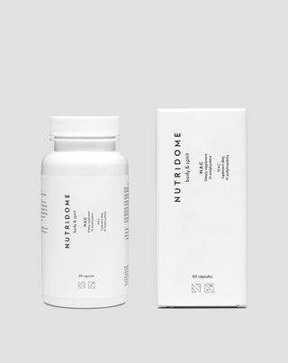 NAC N-acetilcisteína forte antioxidante apoio à regeneração suplemento alimentar Nutridome 60 cápsulas - 2