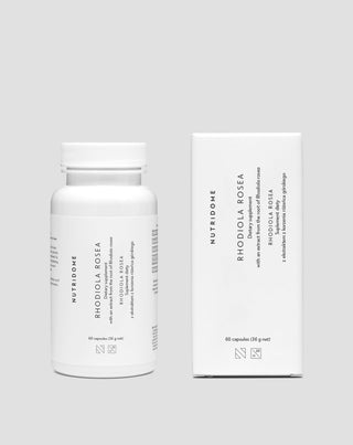Suplemento alimentar com extrato de raiz de Rhodiola Nutridome 60 cápsulas - 2