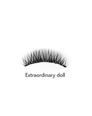 Pestanas artificiais numa tira 2d para utilização repetida efeito natural Extraordinary Doll Bamm!Lashes - 2