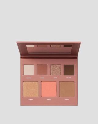 Paleta de maquilhagem multitarefa para rosto e olhos para obter o look brilhante Paese - 1