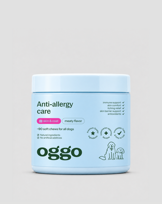 Suplemento para alergias e pele sensível para cão Anti-Allergy Care Oggo 180 g - 1