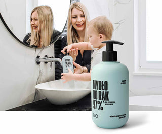 Sabonete líquido refrescante para as mãos com extrato de pepino e fragrância de brisa do mar da Bjo - 2