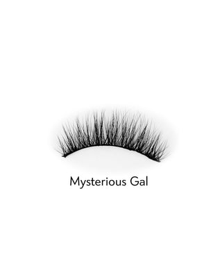 Pestanas artificiais numa tira 2d para utilização múltipla Misterious Gal Bamm!Lashes - 2