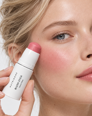 Blush em stick efeito natural e cuidado Desert Rose Nutridome - 4