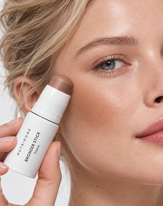 Bronzer em stick para o rosto efeito natural de bronzeado e contorno preciso Praline Nutridome - 4