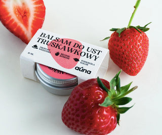 Bálsamo labial de morango para realçar a cor dos lábios e dar brilho Auna - 3