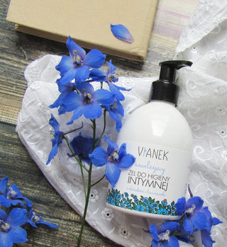 Gel hidratante para a higiene íntima com extrato de folha de dente-de-leão Vianek - 2