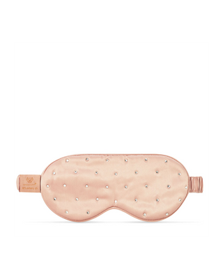 Venda para dormir em seda decorada com cristais - ouro rosa Crystallove - 2