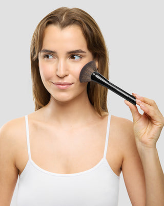 Pincel multifuncional para bronzer, blush e iluminador com cerdas planas Nutridome - 2