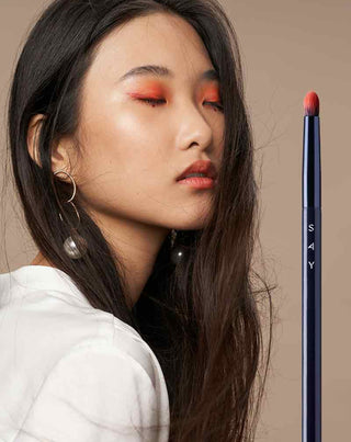 Pincel de sombra ideal para maquilhagem de olhos esfumados N.º 3 Say Makeup - 2