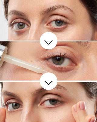 Sérum concentrado para os olhos com muco de caracol para as olheiras, rugas e papos Pure Orphica - 3