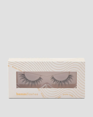 Pestanas artificiais 2d para utilização múltipla leves e suaves Picky Lady Bamm!Lashes - 1