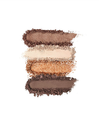 Paleta de quatro sombras metálicas para olhos daily vibe palette Paese - 2