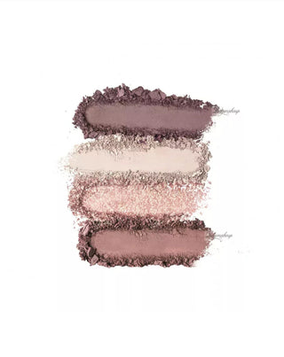 Paleta de quatro sombras metálicas para olhos daily vibe palette Paese - 4