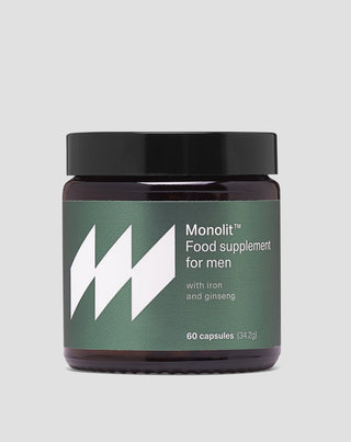 Comprimidos para homens para apoiar o desempenho físico e mental e a imunidade Monolith 60 cápsulas - 1