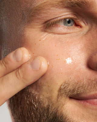 Gel de limpeza facial peeling para homem com ácido lático Monolite - 3