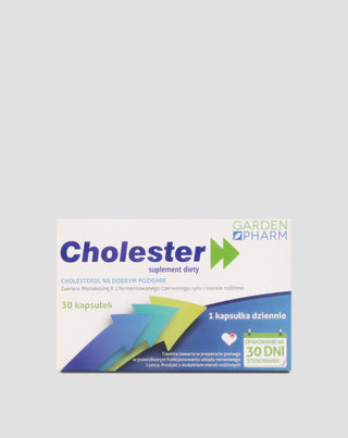 Cholester GardenPharm cápsulas de apoio ao colesterol 30 cápsulas - 1