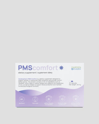 Suplemento alimentar para mulheres para a síndrome pré-menstrual PMS Comfort Gardenpharm - 1