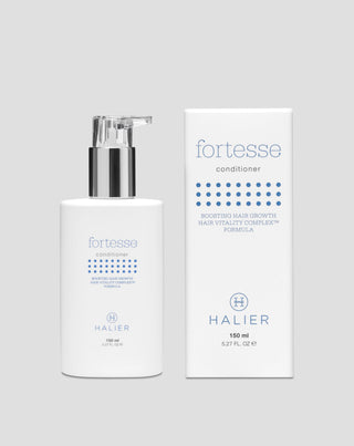 Fortesse condicionador de crescimento capilar feminino para cabelos fracos e em queda 150 ml Halier - 2