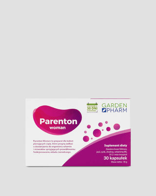 Parenton Woman suplemento alimentar para as mulheres que planeiam engravidar GardenPharm 30 cápsulas - 1
