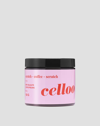 Esfoliante corporal Celloo com café e óleos naturais para reduzir a celulite e as estrias - 1