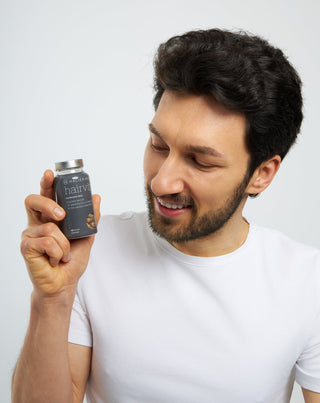 Comprimidos para queda de cabelo para homens para queda de cabelo Hairvity Men Halier 60 cápsulas - 3