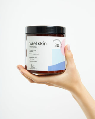 Colagénio de peixe 5000 mg em pó para uma pele bonita, cabelo, unhas e articulações saudáveis com glucosamina e vitamina C Mel Skin - 3