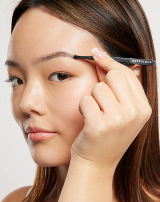 Pinça de precisão oblíqua em aço cirúrgico para cosmética Nutridome - 2