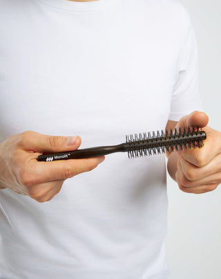 Escova para pentear o cabelo Quiff em madeira de faia Monolith - 2