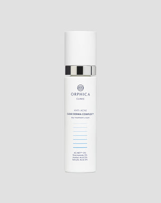 Creme antiacne de dia com ácido salicílico e azelaico para imperfeições Anti-Acne Orphica Clinic 50 ml - 1
