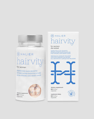 Comprimidos para queda de cabelo e crescimento do cabelo para mulheres Hairvity Halier 60 cápsulas - 5