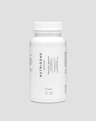 Café verde 800 mg/dia comprimidos de apoio à perda de peso Peso saudável Nutridome 60 cápsulas - 1